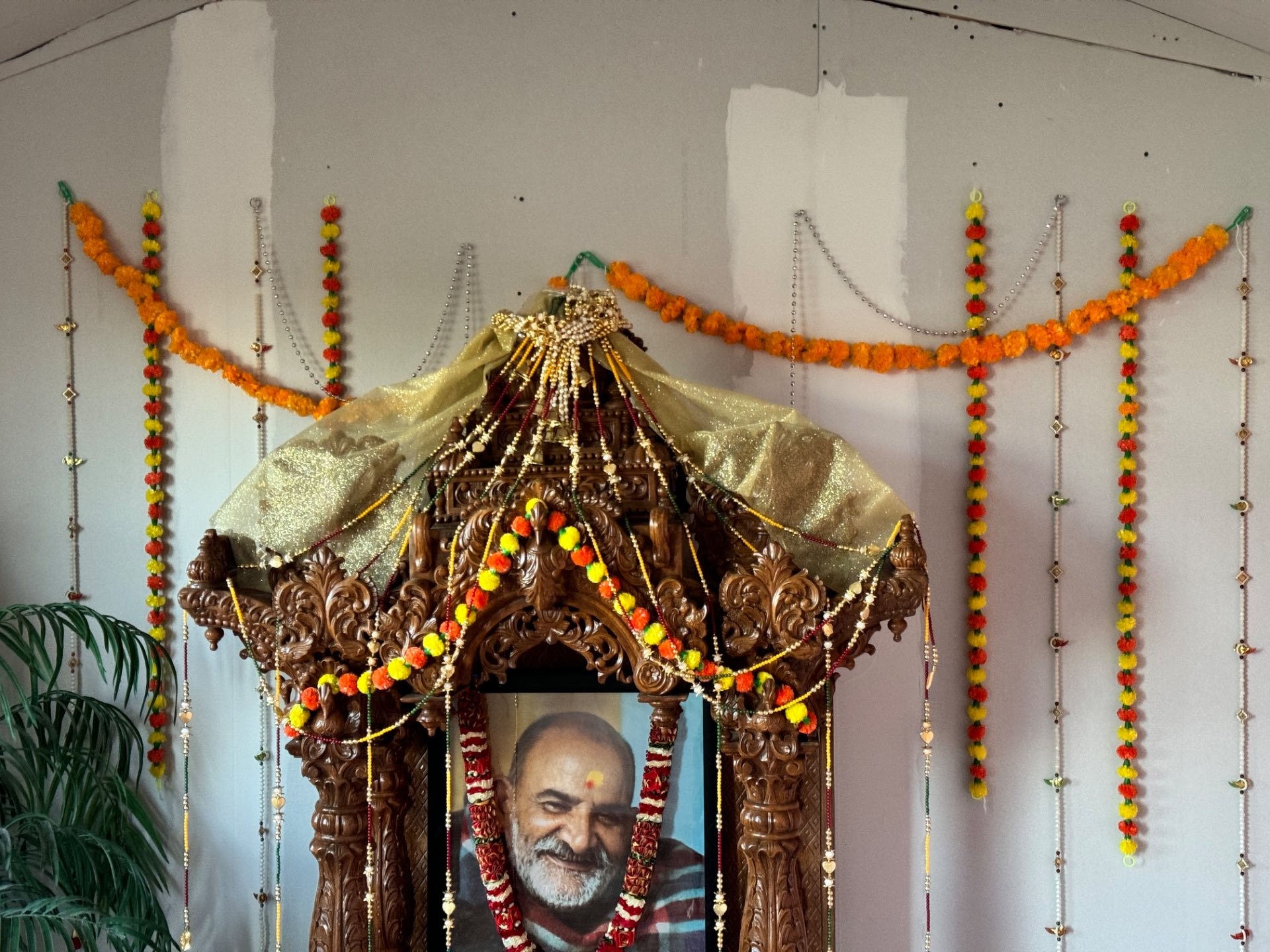 Marigolds for Maharaj-ji